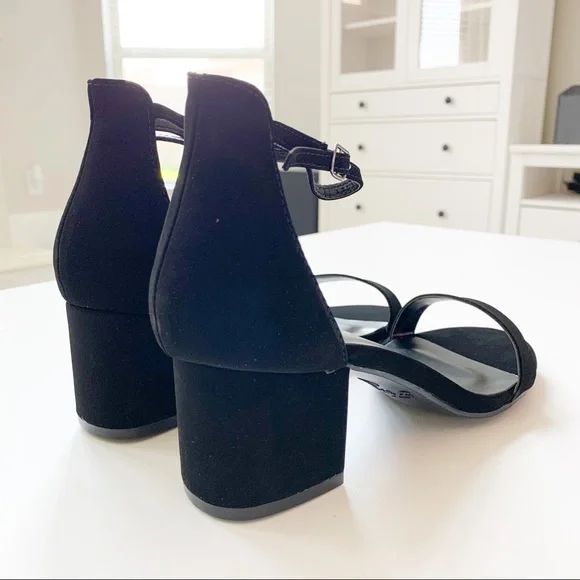 Forever Black NUB Heels Nataly-06 - Picture 8 of 9